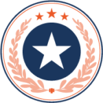 Star Badge - Navy & Orange