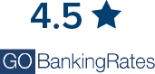 GOBankingRates rating: 4.5 out of 5 stars