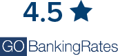 GOBankingRates rating: 4.5 out of 5 stars